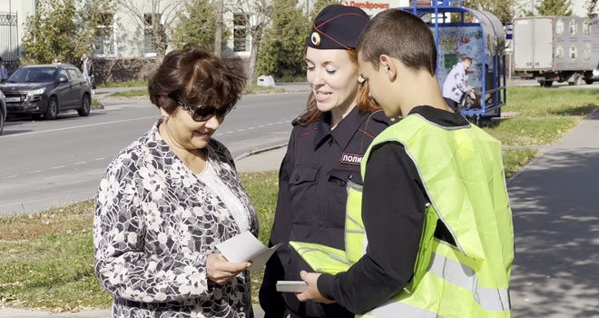 Вопрос безопасности: Дзержинск присоединился к профилактической акции «Пожилой пешеход»
