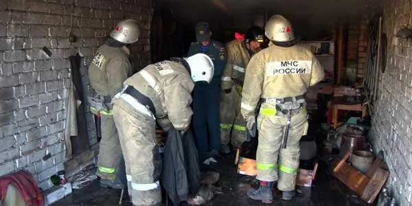 Мужчина сгорел в Дзержинске на улице Пушкинская