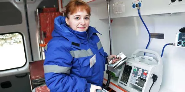 Новым автомобилем пополнился дзержинский автопарк БСМП