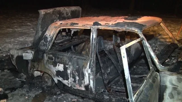 Сожженную в дзержинском лесу машину поджигатель купил за восемь тысяч рублей
