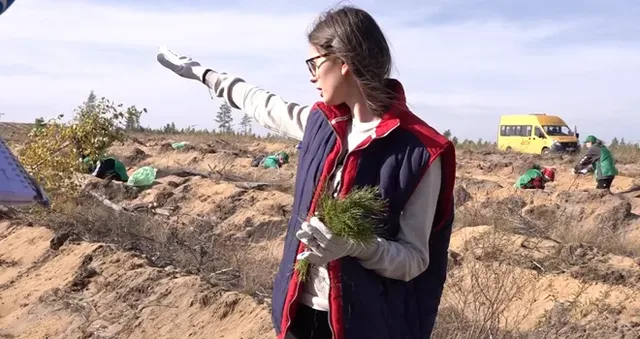 Посади лес: 5 тысяч сеянцев сосны высажено в Дзержинске в рамках всероссийской акции