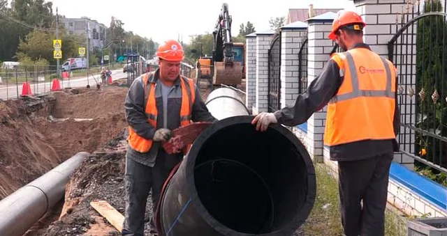 Готово на 50%: масштабные работы по строительству нового водовода продолжаются в Дзержинске