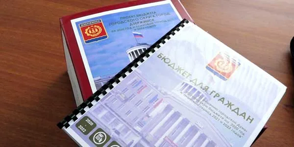 В Гордуму Дзержинска внесли проект бюджета на 2020 год
