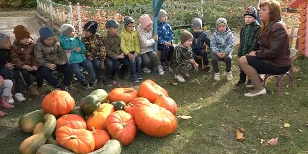 Богатый урожай: огромные тыквы вырастили в одном из детских садов Дзержинска