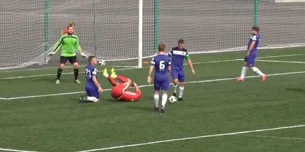 Дзержинские футболисты победили в туре областного чемпионата по футболу