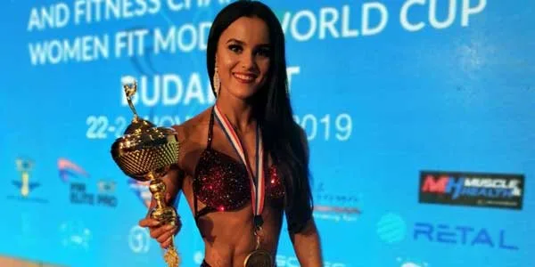Дзержинская спортсменка стала чемпионкой мира по бодифитнесу
