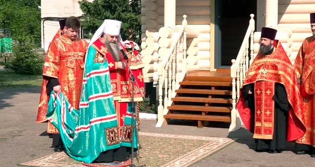 В честь преподобного Александра Пересвета: православную часовню освятили на территории дзержинского научно-исследовательского института