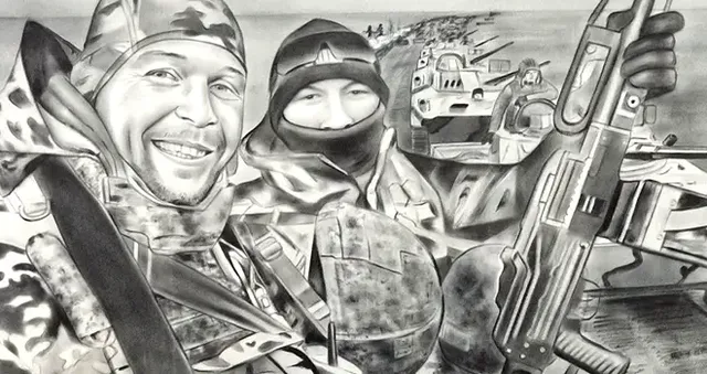 Портреты защитников: однодневная выставка «Герои Отечества» прошла в Дзержинске