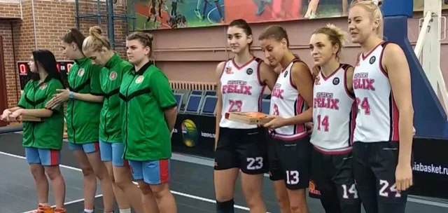 Sisters Felix взяли серебро на втором туре чемпионате России по баскетболу 3х3