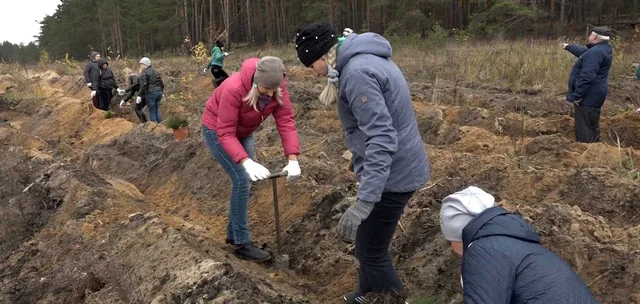 В Дзержинске прошла акция «Посади лес»