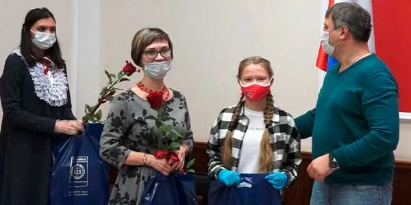 Большие таланты: с финалистами Всероссийского конкурса школьников встретился глава города  Дзержинска