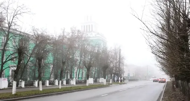 Характер погоды: в объятиях густого тумана проснулся Дзержинск 12 ноября
