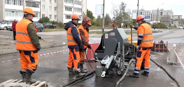 В Дзержинске завершился ремонт коллектора на Петрищева