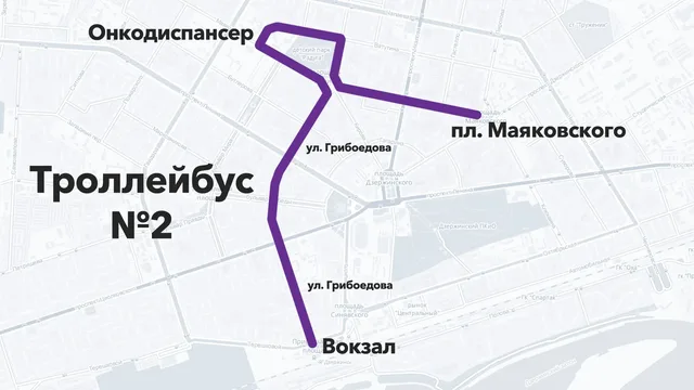 В Дзержинске изменится маршрут троллейбуса № 2