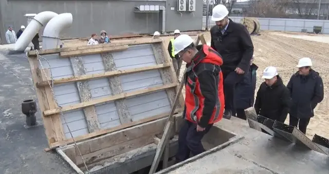Рабочий контроль: строительство главной насосной станции на канализационном коллекторе продолжается в Дзержинске