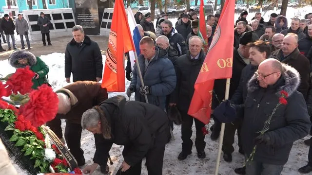 Митинг, посвященный 29-й годовщине вывода войск из Афганистана, состоялся в Дзержинске
