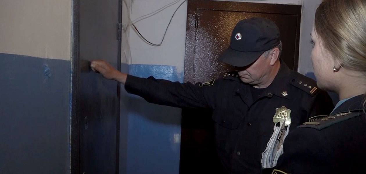 В Дзержинске прошел очередной рейд по квартирам должников