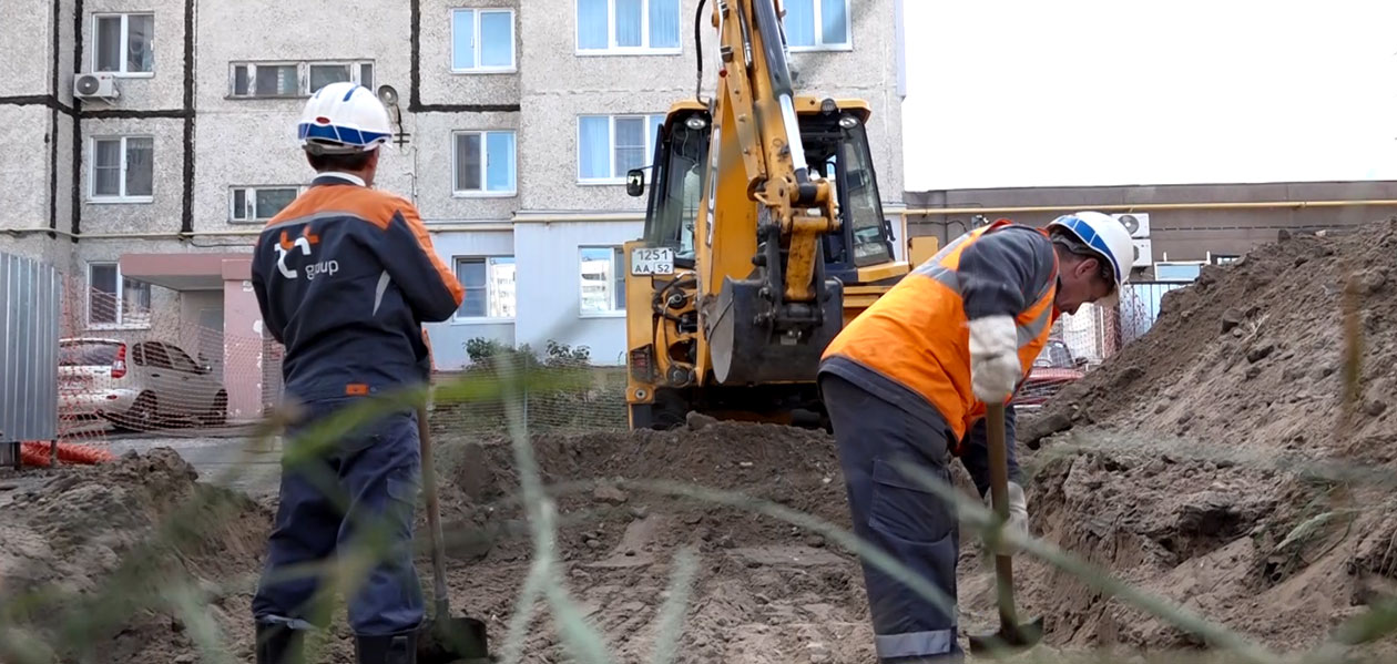 В Дзержинске начался ремонт теплосетей