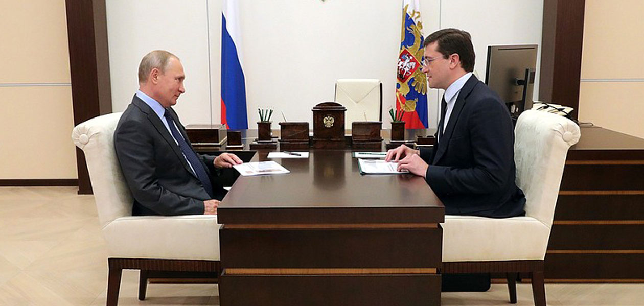 Глеб Никитин попросил у Владимира Путина поддержки в развитии проекта «Поезда здоровья»