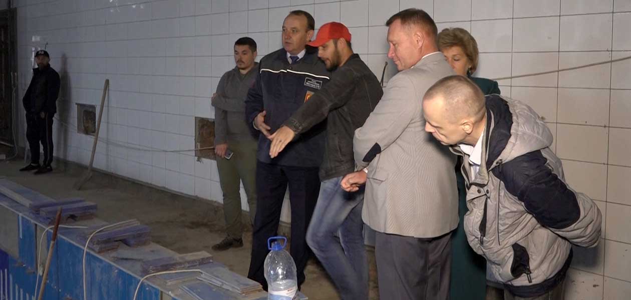 Открытие малой чаши дзержинского бассейна снова перенесли