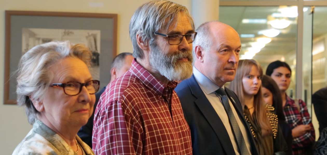 В Нижний Новгород прибыл правнук последнего директора Аракчеевского кадетского корпуса