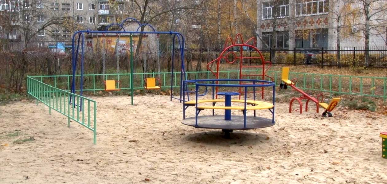 Во дворе дома №3 по улице Галкина появилась новая детская площадка