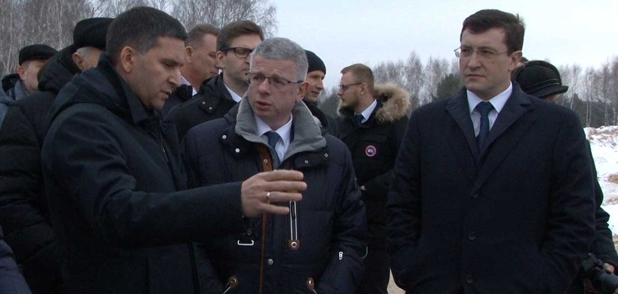 Дзержинск посетил министр природных ресурсов и экологии РФ Дмитрий Кобылкин