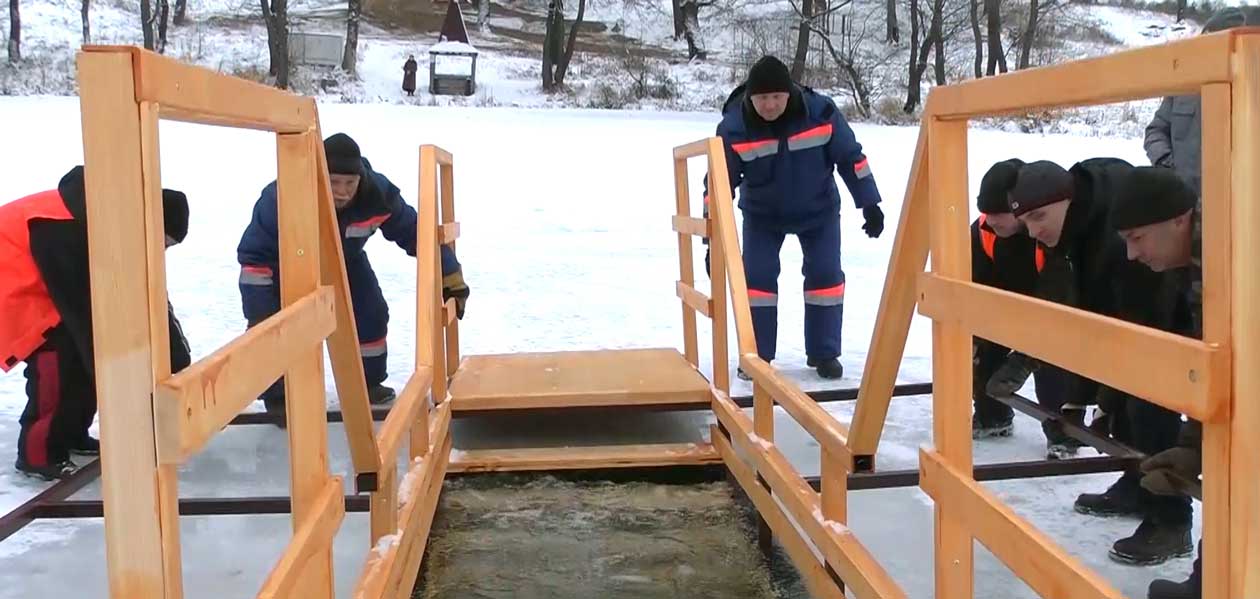 Дзержинск готовится к Крещению