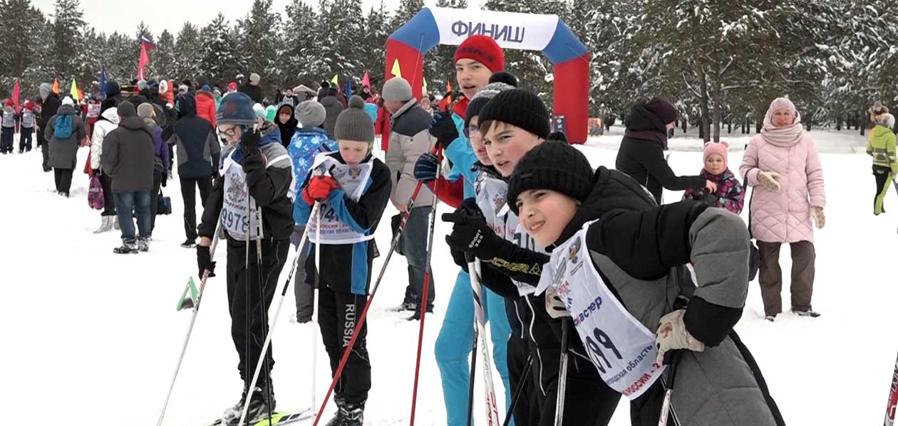 В Дзержинске прошел забег Всероссийской гонки «Лыжня России-2019»