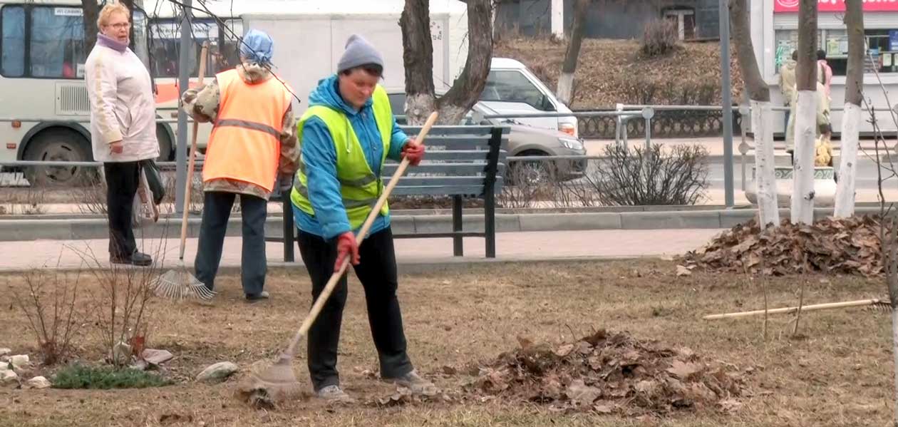 С 1 апреля в Дзержинске начинаются субботники