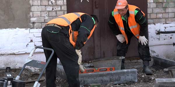 Дзержинский водоканал начал работы по благоустройству территорий после ремонта