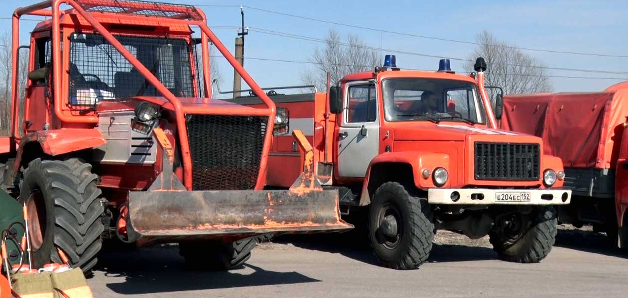 Готовность специальных служб к пожароопасному сезону проверили в Дзержинске