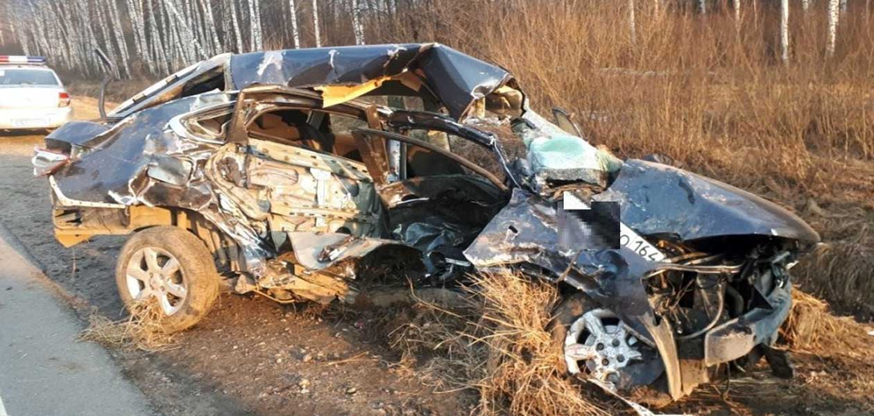 В Кстовском районе в ДТП погибла 36-летняя женщина-водитель