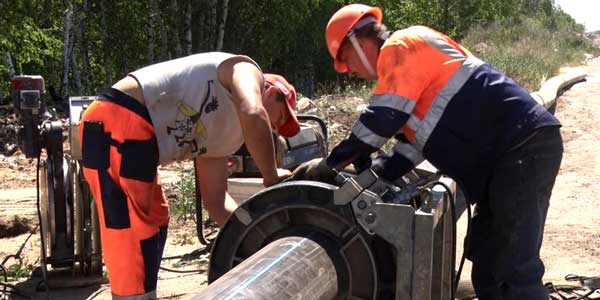 Дзержинский водоканал ведёт строительство двух водоводов в восточную промзону