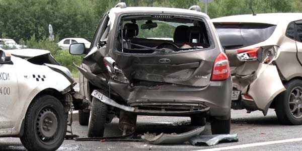 ДТП на повороте с М7. Пострадали пять автомобилей