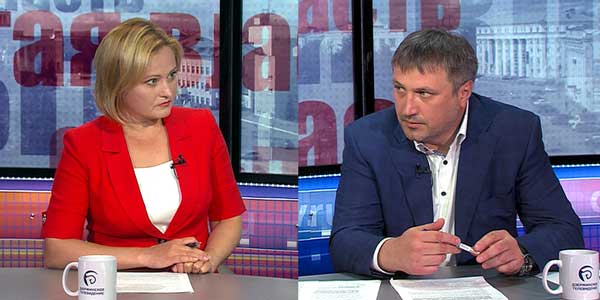 Глава Дзержинска Иван Носков в прямом эфире отвечает на вопросы жителей