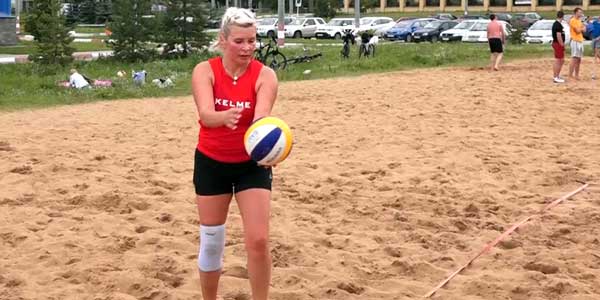 Завершился чемпионат Дзержинска по пляжному волейболу среди девушек