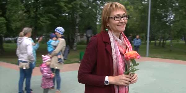 В Дзержинске прошел флешмоб женственности