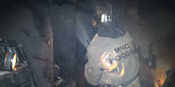 Во время пожара в Дзержинске погибла пожилая женщина