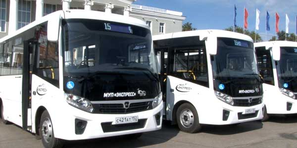 Новые автобусы на маршрутах Дзержинска