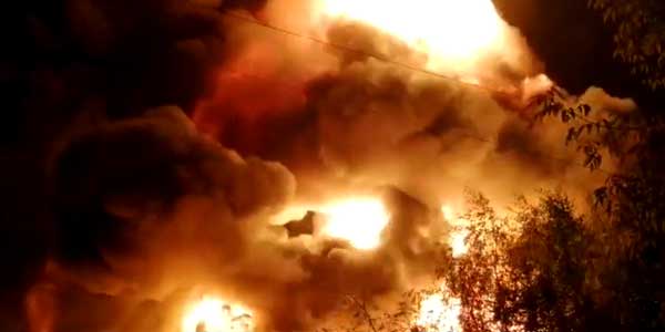 Было небесам жарко. Огонь в Богородском районе тушили двумя пожарными поездами