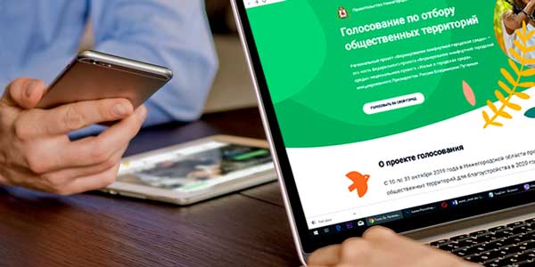В Нижегородской области началось голосование за территории для благоустройства в 2020 году