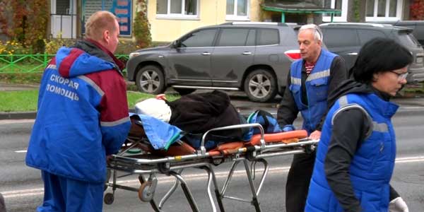В Дзержинске на проспекте Циолковского иномарка сбила 84-летнюю женщину