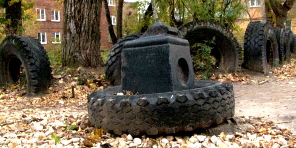 Необычная находка во дворе Дзержинска