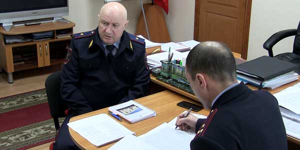 Генерал поставил задачи. Новый начальник ГУВД Нижегородской области познакомился с дзержинскими полицейскими