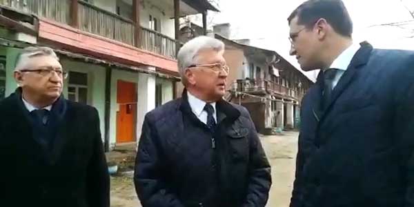 Глеб Никитин распорядился решить проблему погорельцев на Бору