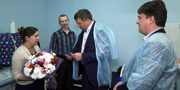 Счастье в кубе. В дзержинской семье Гладышевых родились тройняшки