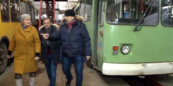 По новому пути. Глава Дзержинска Иван Носков оценил работу МУП «Экспресс»