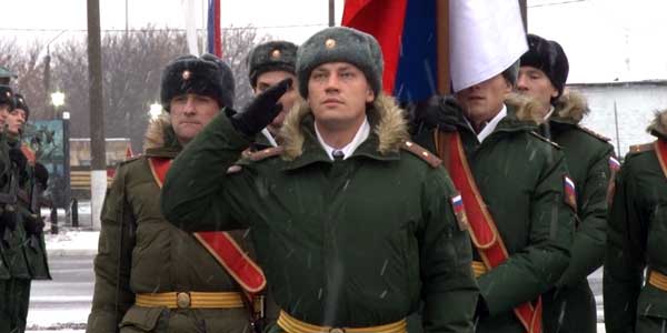 Памяти воинов-тыловиков. На территории дзержинской воинской части открыли мемориал