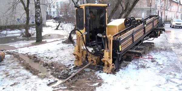 Дзержинский водоканал ведет работы по реконструкции водовода и коллектора на Красноармейской